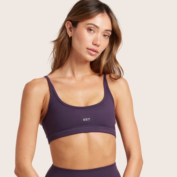 SET ACTIVE FormCloud® Cloud Move Bra (Plum) - Picture 1 of 1